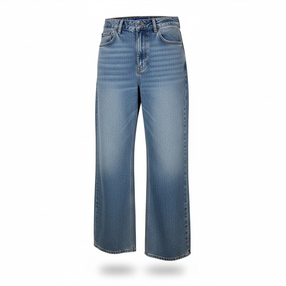 Tilly's JJXX medium wash Blue wide leg Jeans SIZE W:30 L:32